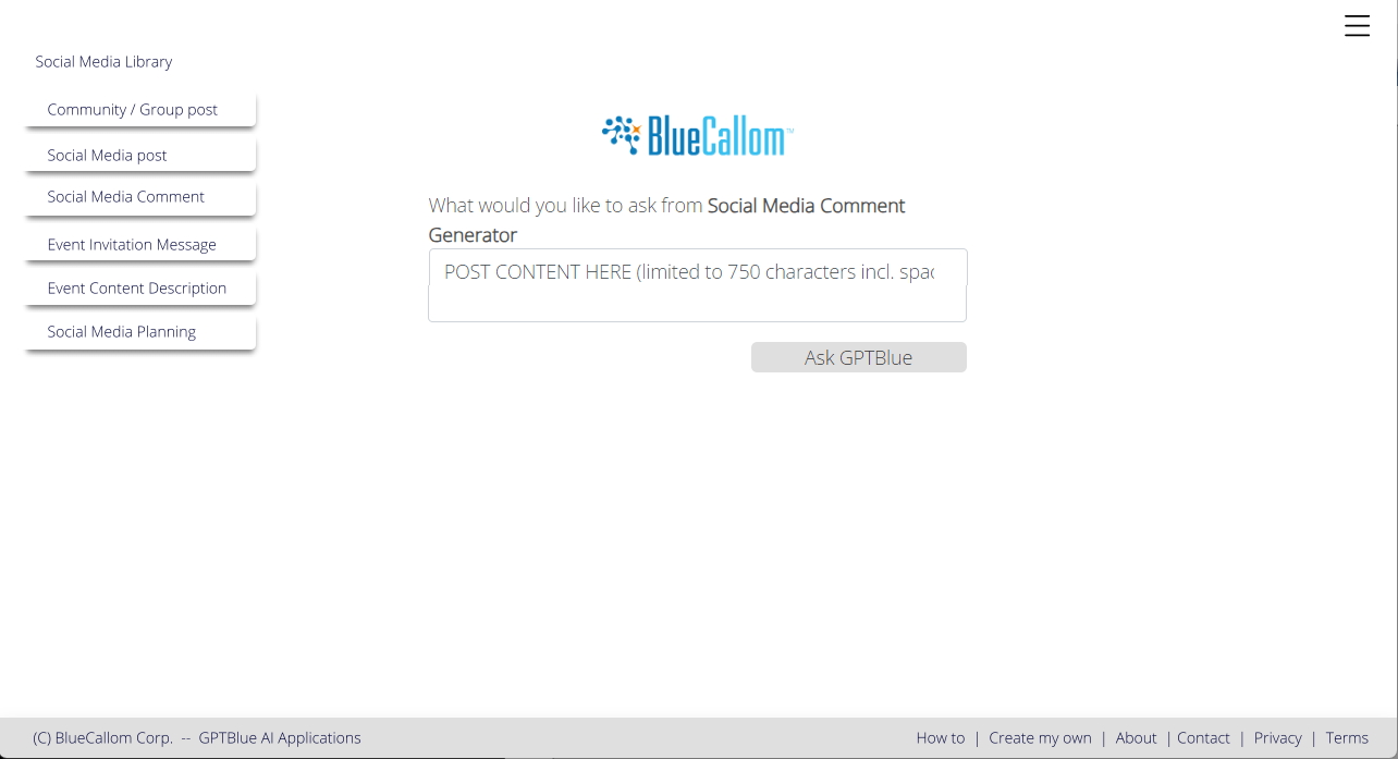 The Future of Business Software starts with GPTBlue from BlueCallom