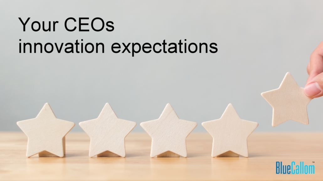 Your CEO's innovation expectations